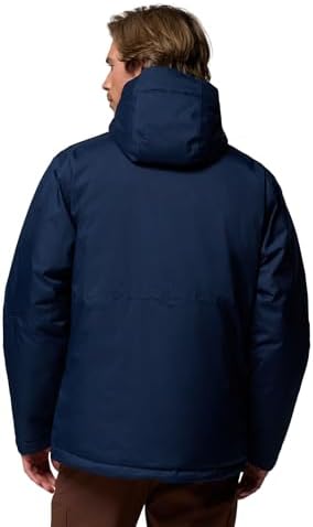 Columbia Oak Harbor II Erkek Mavi Outdoor Mont WM3085-464 : Amazon